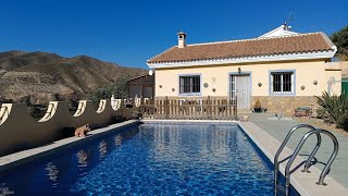 Property for Sale Spain Villa Sprite 189500 Euros Arboleas Almeria [upl. by Talbot]