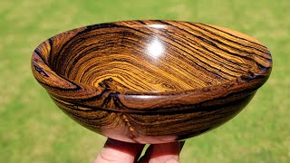 Cocobolo Bowl [upl. by Harpp30]