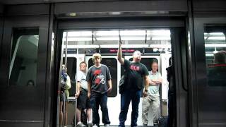 Denver Airport Train  Automated Guideway Transit System [upl. by Yenitirb740]