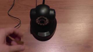 720p HD IP Camera P2P  unboxing set up install and configure on Android and PC [upl. by Enneite]