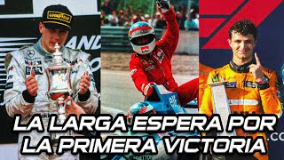 PODIOS ANTES DE GANAR EN F1  PILOTOS QUE ROMPIERON LA ESTADISTICA  TOPS F1 [upl. by Urissa]