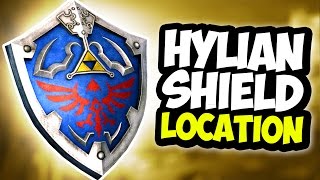 How to get the BEST SHIELD in Breath of the Wild  Hylian Shield Location [upl. by Scharf805]