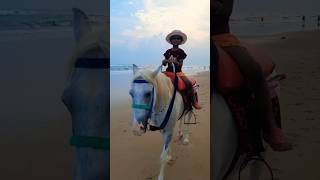 Horse riding  kids horse riding puri Sea beach mv sutapa [upl. by Amorita]