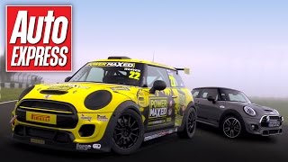 Ultimate MINI track battle MINI Challenge 210 vs MINI Challenge race car [upl. by Shetrit]