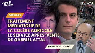 TRAITEMENT MÉDIATIQUE DE LA COLÈRE AGRICOLE  LE SERVICE APRÈSVENTE DE GABRIEL ATTAL [upl. by Rustin]