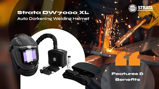 Strata DW7000XL Auto Darkening Welding Helmet with PAPR Unit Features and Benefits [upl. by Werd]