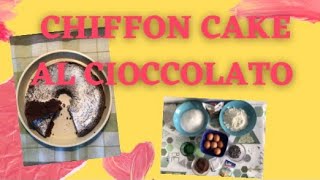 CHIFFON CAKE AL CIOCCOLATOBIMBY [upl. by Ahselat444]