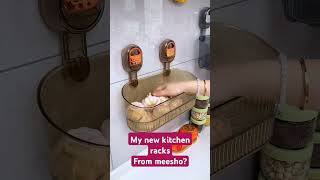 Meesho finds new kitchen racks under 150shortsshortashortaday kitchen decor trending fashion [upl. by Ierbua]