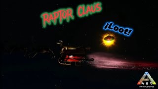 🎄¡Especial Navidad🎄  ¡Encontramos a Raptor Claus en ARK [upl. by Enelec]