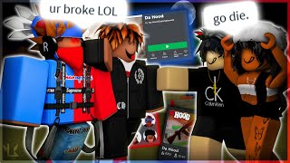 so i became a RICH roblox gangster they got mad [upl. by Hagile]