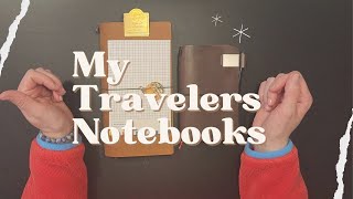 Travelers Notebook Setup [upl. by Hermina547]