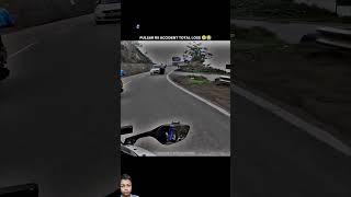 Pulsar Rs Accident Total Loss ninjah2 zx10r motovlog sportsbike shortvideo like comment [upl. by Annahsit]