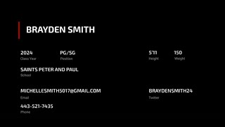 Brayden Smith 2024 PGSG [upl. by Gav517]