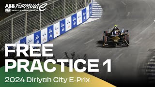 2024 Diriyah EPrix  Free Practice 1 [upl. by Nishi]