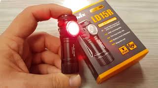 Fenix LD15R Torch 500 Lumen Light source review and test [upl. by Eduardo956]