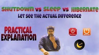 Hibernate VS Sleep  which one is Best   Share Tech Tamil [upl. by Edny927]