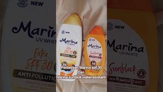 review Marina sunblock spf30 pa shortvideo [upl. by Vonnie]