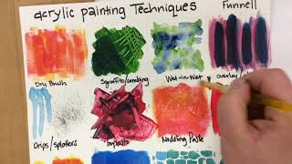 Acrylic Painting Techniques [upl. by Alysia3]