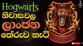 Hogwarts නිවාස වල ලාංඡන තේරුවේ මෙහෙමයි  Wizarding World Secrets [upl. by Suriaj542]