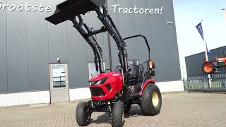 Yanmar SA424 4wd HST  00143 Draaiuren  Voorlader [upl. by Amlez772]