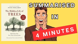 The Hidden Life of Trees A 4 Minute Summary [upl. by Erreip898]