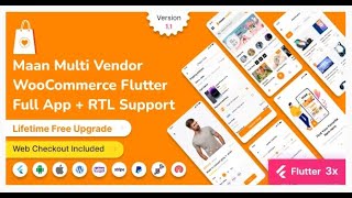 Maan multivendor eCommerce Flutter Customer Full App topnewcode [upl. by Reyna828]