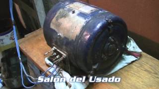 Motor Monofasico Y Trifasico 3 4 Hp 1400 Rpm [upl. by Birch]