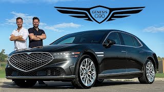 2023 Genesis G90 Review  100000 RollsRoyce [upl. by Phonsa]