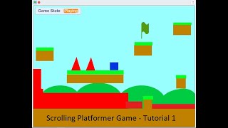 How to make a scrolling platformer game with vertical levels and checkpoints on Scratch [upl. by Cleti]