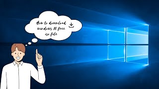 How to download windows 10 ISO file free from Microsoft Offical website [upl. by Utham]