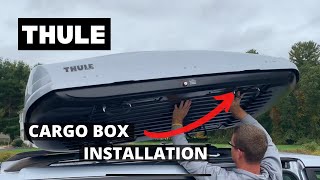 How to Install a THULE Cargo Box [upl. by Bor]