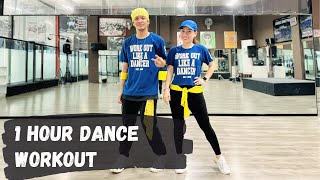 1 HOUR DANCE WORKOUT  1 HOUR ZUMBA FITNESS  CARDIO  REMIX  DANCE COMPILATION  CDO DUO [upl. by Chloe]