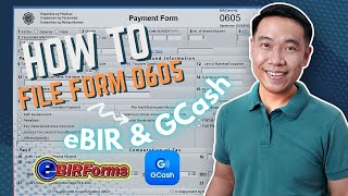 How to File Annual Registration BIR Form 0605  PAANO MAGRENEW NG BIR REGISTRATION [upl. by Annair]