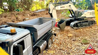 Huina Excavator working on Site [upl. by Mirna]