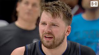 Luka Doncic Gets a Tech for Tossing the Ball at the Ref [upl. by Freedman]