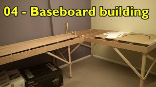 4 baseboards  n scale layout benchwork  n scale open frame [upl. by Brear]