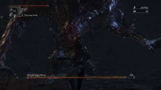 Bloodborne Bloodletting Beast headless visceral attack 100 [upl. by Doi]