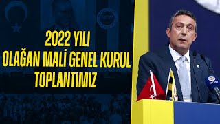 2022 Yılı Olağan Mali Genel Kurul Toplantımız [upl. by Modestine433]