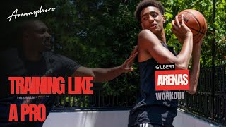 Gilbert Arenas Training His Son Alijah to Be the Next NBA AllStar [upl. by Ailene]