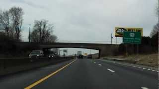 Lehigh Valley Thruway US 22 from PA 33 to PA 378 westbound [upl. by Anitan]