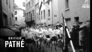 Luxembourg Procession In Echternach 1957 [upl. by Jasen]