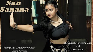 San Sanana  Asoka l Dance Cover l Aindri Ghosh [upl. by Ahel]