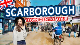 SCARBOROUGH TOWN CENTRE  Full tour of the Town Centre in sunny Scarborough [upl. by Otreblanauj475]