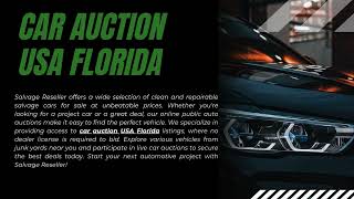 Car Auction USA Florida [upl. by Noemys57]