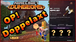 Beste Waffe Doppelaxt  Minecraft Dungeons [upl. by Flin]