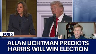 Presidential predictor Allan Lichtman stands by call that Harris will win 2024 election [upl. by Rairb]