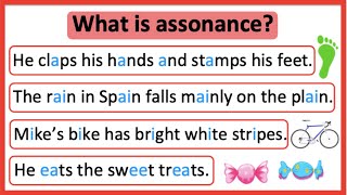 What is assonance 🤔  Assonance in English  Learn with examples [upl. by Roselin]