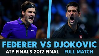 Roger Federer vs Novak Djokovic Nitto ATP Finals 2012 Final  FULL MATCH HIGHLIGHTS [upl. by Catrina]