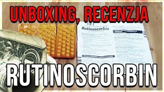 RUTINOSCORBIN  UNBOXING RECENZJA 10 [upl. by Enorej521]