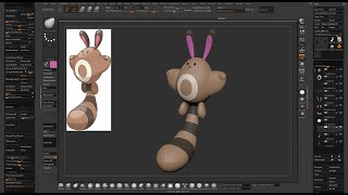 Pokemon Sentret 1hr Speed Sculpt Timelapse [upl. by Mariam561]